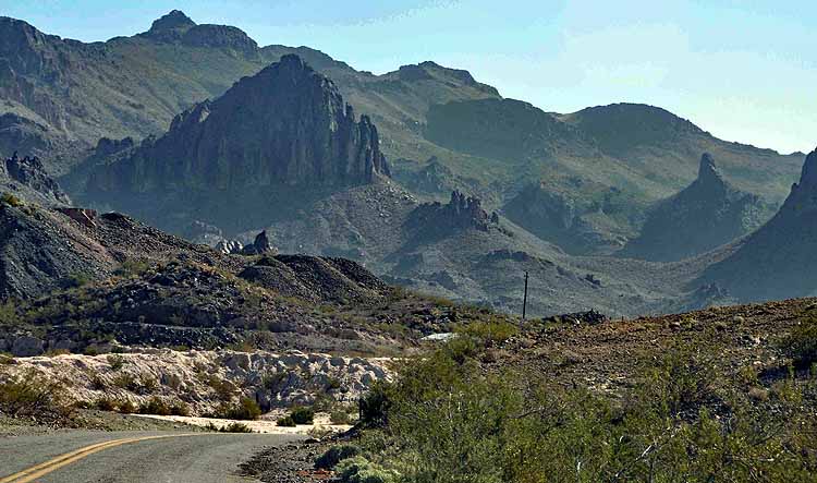 mountainous scenery